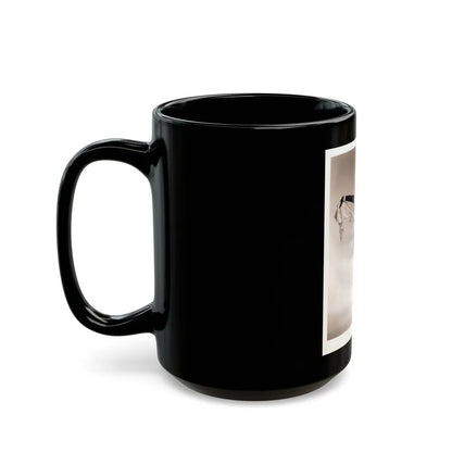 Sheree North #70 (Vintage Female Icon) Black Coffee Mug-Go Mug Yourself