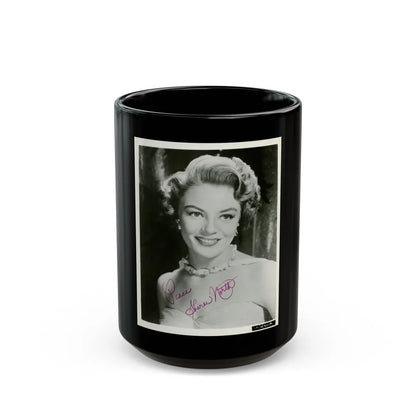 Sheree North #73 (Vintage Female Icon) Black Coffee Mug-15oz-Go Mug Yourself