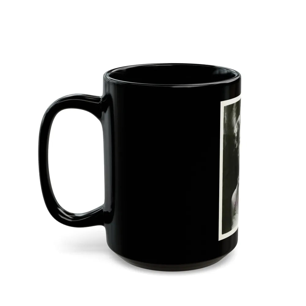 Sheree North #73 (Vintage Female Icon) Black Coffee Mug-Go Mug Yourself