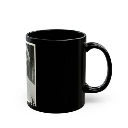 Sheree North #73 (Vintage Female Icon) Black Coffee Mug-Go Mug Yourself