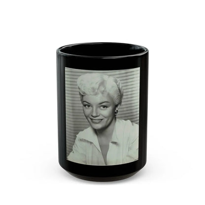 Sheree North #80 (Vintage Female Icon) Black Coffee Mug-15oz-Go Mug Yourself