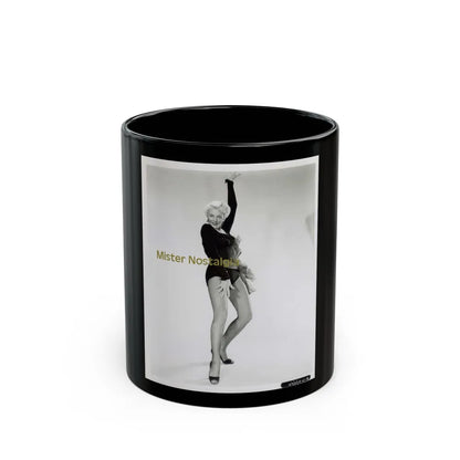 Sheree North #84 (Vintage Female Icon) Black Coffee Mug-11oz-Go Mug Yourself