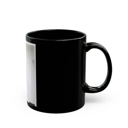 Sheree North #84 (Vintage Female Icon) Black Coffee Mug-Go Mug Yourself