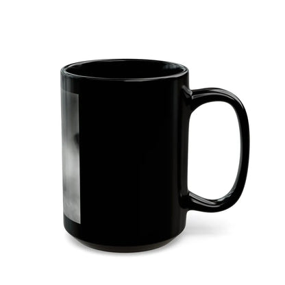 Sheree North #93 (Vintage Female Icon) Black Coffee Mug-Go Mug Yourself