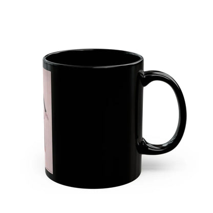 Sheree North #94 (Vintage Female Icon) Black Coffee Mug-Go Mug Yourself