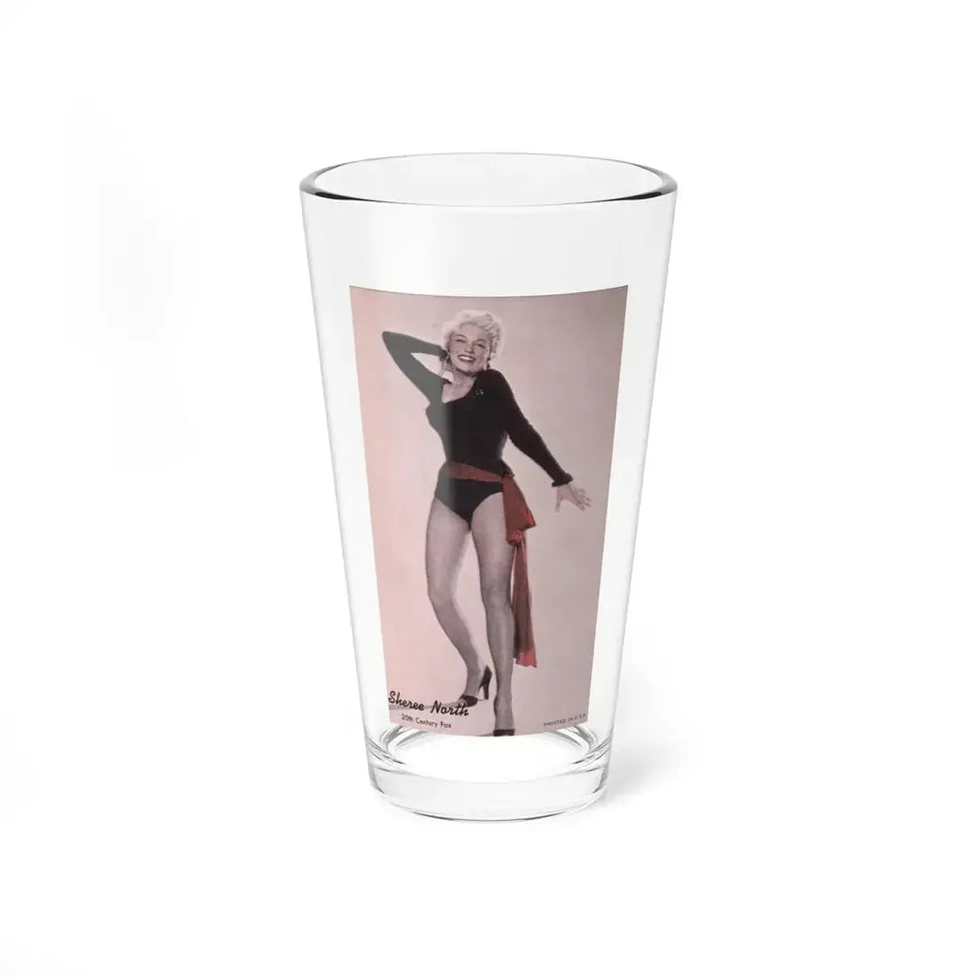 Sheree North #94 (Vintage Female Icon) Pint Glass 16oz 16oz - Go Mug Yourself