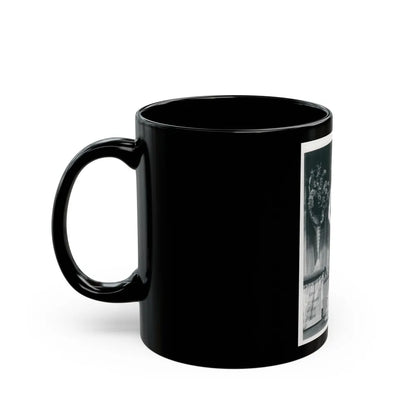 Sheree North #95 (Vintage Female Icon) Black Coffee Mug-Go Mug Yourself