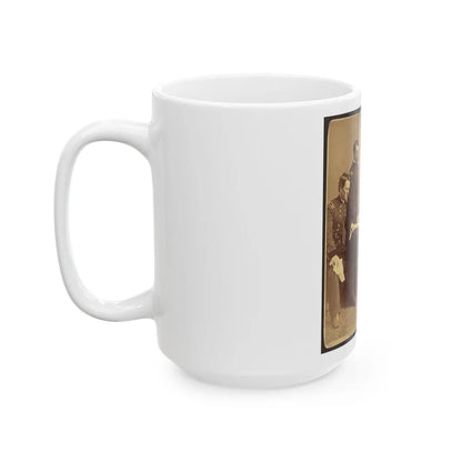 Sheridan And His Generals (U.S. Civil War) White Coffee Mug-Go Mug Yourself