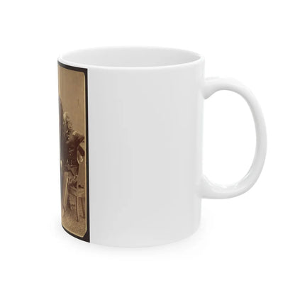 Sheridan And His Generals (U.S. Civil War) White Coffee Mug-Go Mug Yourself