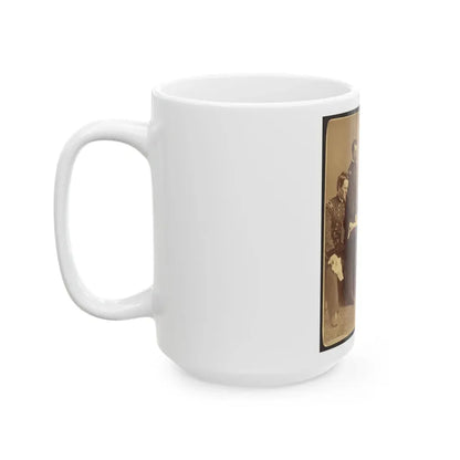 Sheridan And His Generals (U.S. Civil War) White Coffee Mug - Go Mug Yourself