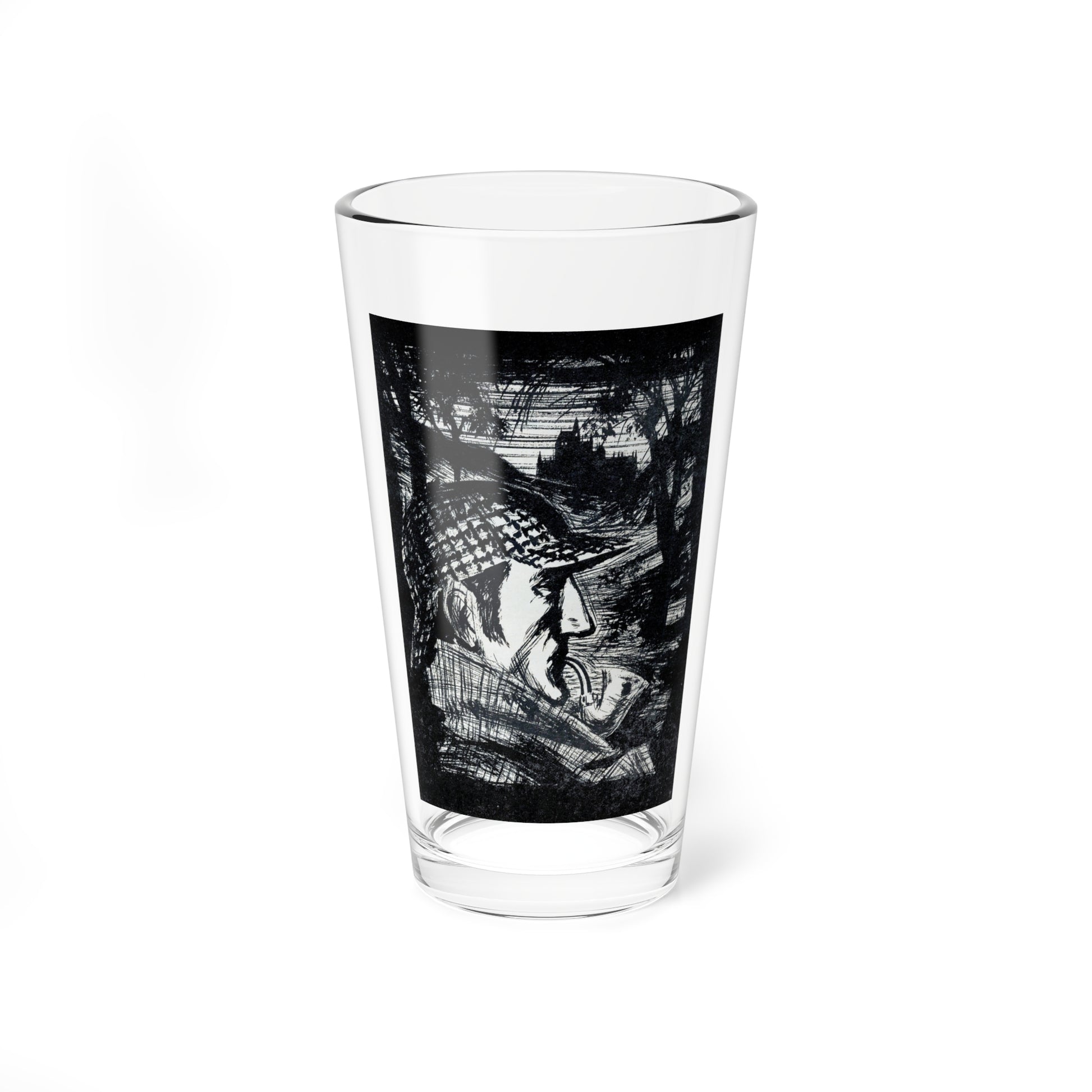 Sherlock Holmes - Dead or Alive (1), Bluebook, May 1953 (Magazine Illustration) Pint Glass 16oz-16oz-Go Mug Yourself