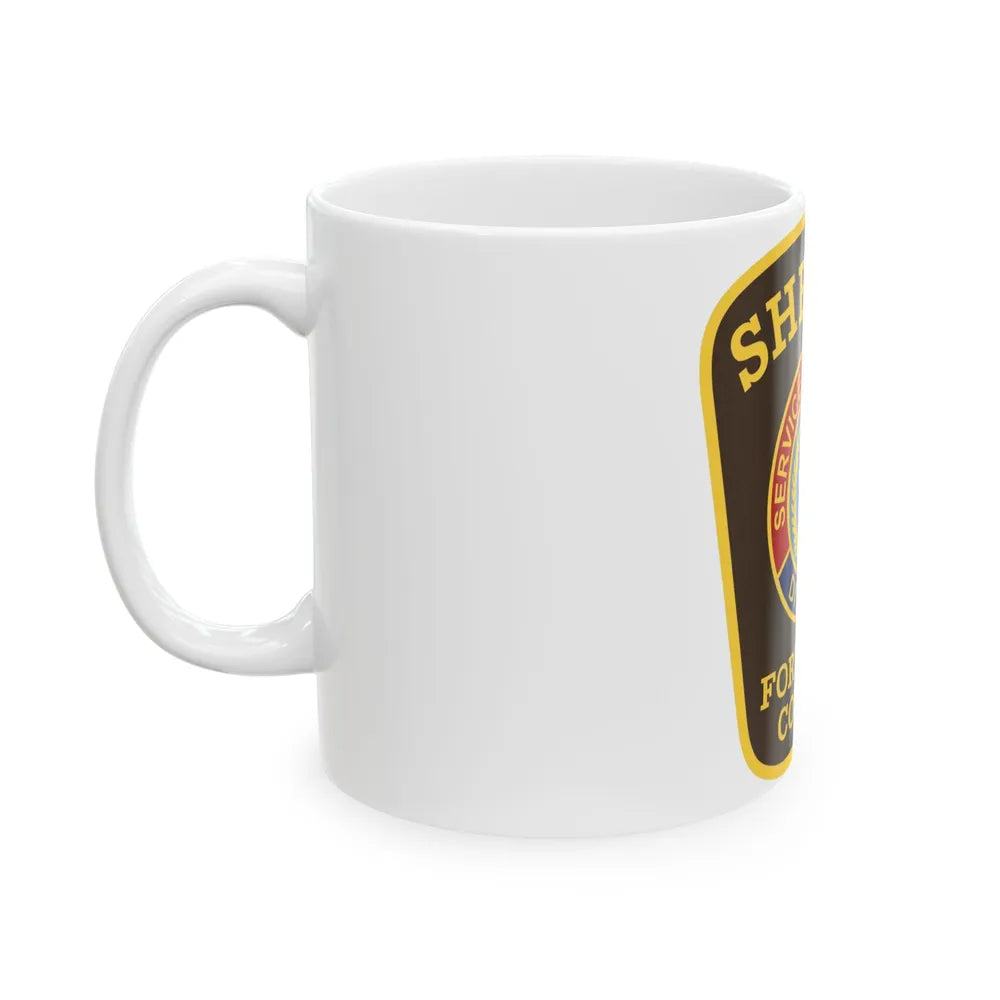Sherrif Fort Bend County - White Coffee Mug - Go Mug Yourself