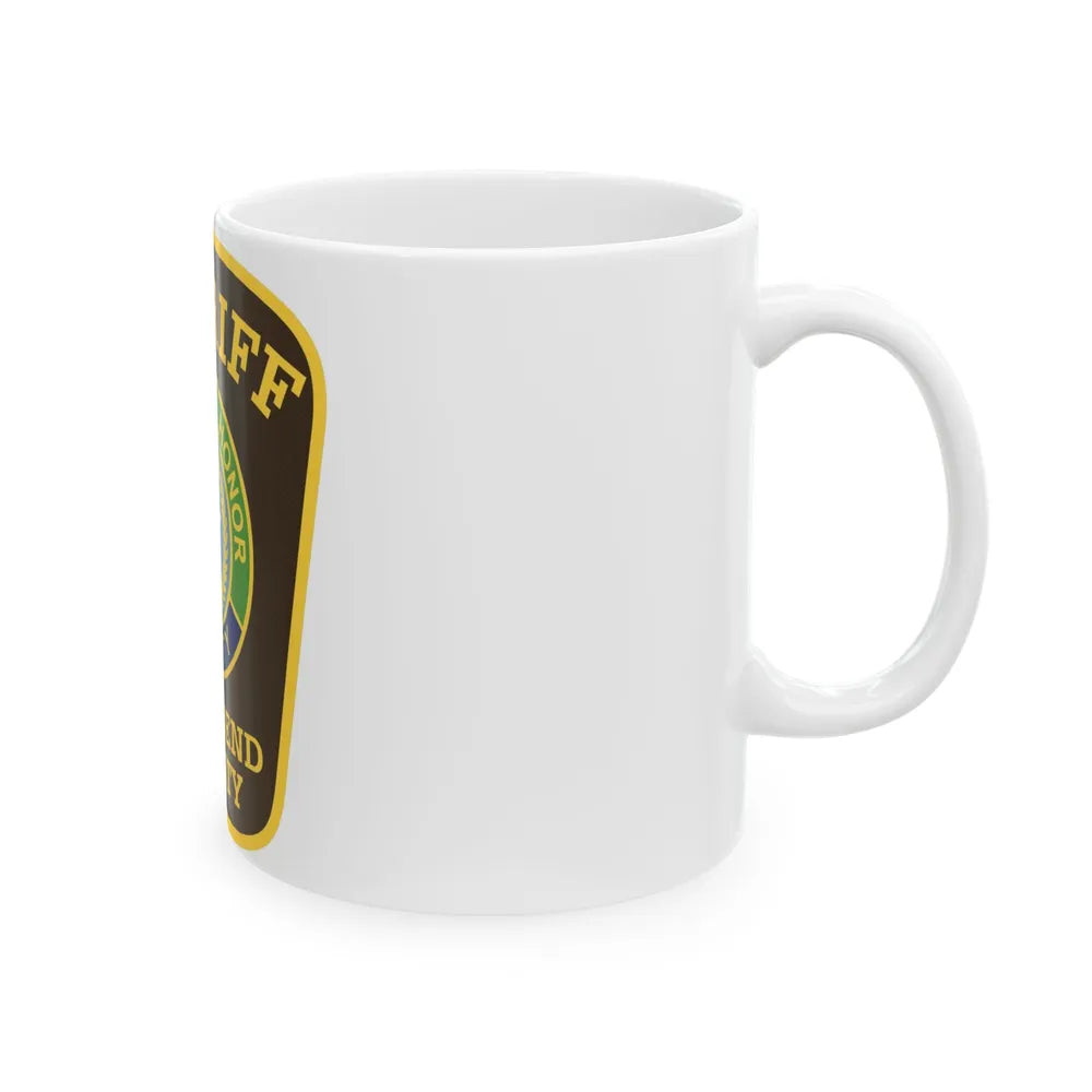 Sherrif Fort Bend County - White Coffee Mug - Go Mug Yourself