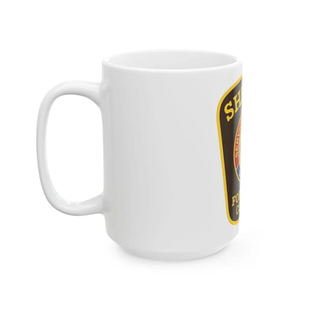 Sherrif Fort Bend County - White Coffee Mug - Go Mug Yourself