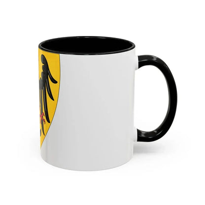 Shield and Coat of Arms of the Holy Roman Emperor (c.1200-c.1300) - Accent Coffee Mug - Go Mug Yourself