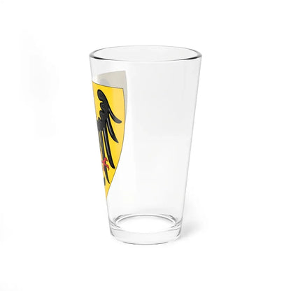 Shield and Coat of Arms of the Holy Roman Emperor (c.1200-c.1300) - Pint Glass 16oz - Go Mug Yourself