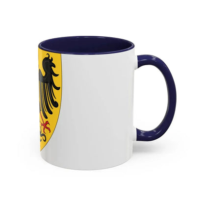 Shield and Coat of Arms of the Holy Roman Emperor (c.1300-c.1400) - Accent Coffee Mug - Go Mug Yourself
