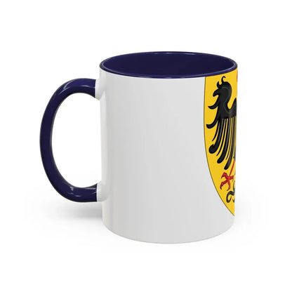 Shield and Coat of Arms of the Holy Roman Emperor (c.1300-c.1400) - Accent Coffee Mug - Go Mug Yourself