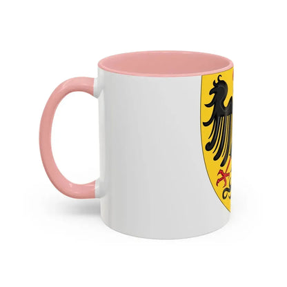 Shield and Coat of Arms of the Holy Roman Emperor (c.1300-c.1400) - Accent Coffee Mug - Go Mug Yourself