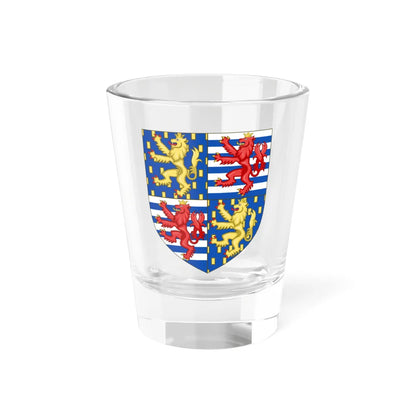 Shield from Lesser coat of arms of the Grand Duke of Luxembourg 1898-2000 (Luxembourg) (Coat of Arms) Shot Glass 1.5oz 1.5oz - Go Mug Yourself