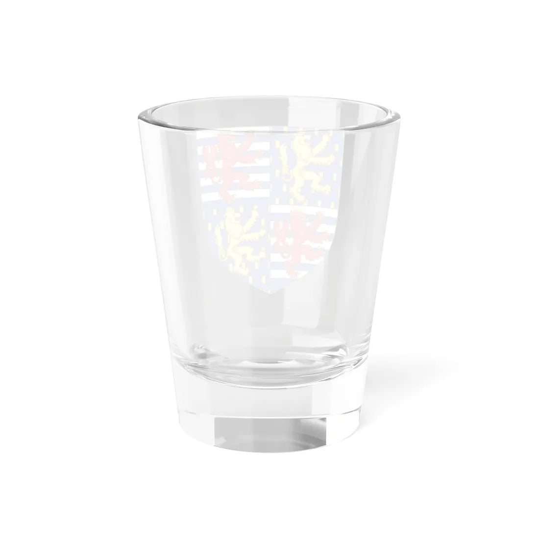 Shield from Lesser coat of arms of the Grand Duke of Luxembourg 1898-2000 (Luxembourg) (Coat of Arms) Shot Glass 1.5oz - Go Mug Yourself