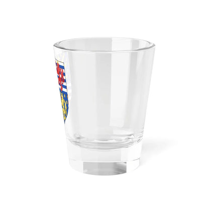 Shield from Lesser coat of arms of the Grand Duke of Luxembourg 1898-2000 (Luxembourg) (Coat of Arms) Shot Glass 1.5oz - Go Mug Yourself