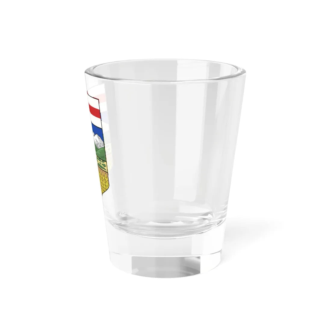 Shield of Alberta (Canada) (Coat of Arms) Shot Glass 1.5oz - Go Mug Yourself