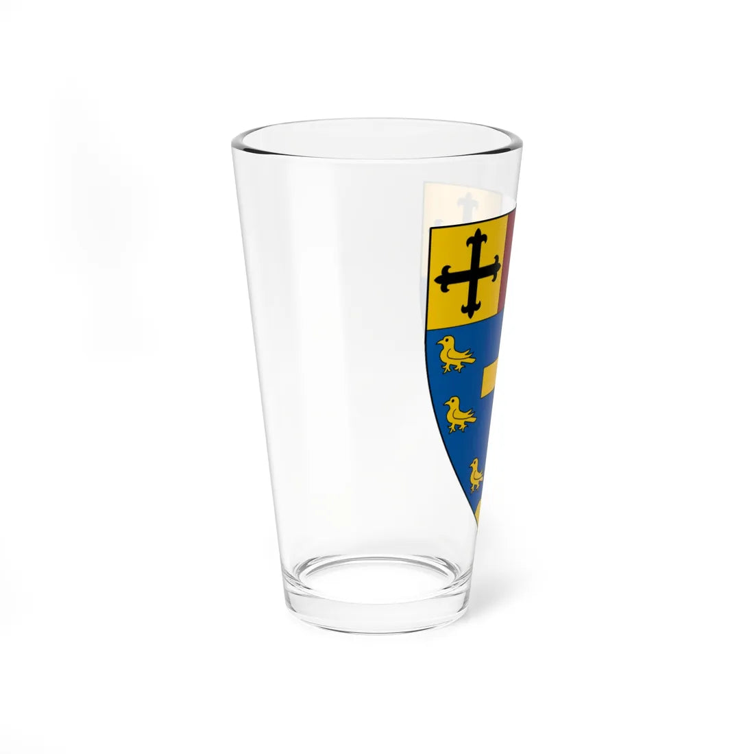 Shield of Ardingly College (England) (Coat of Arms) Pint Glass 16oz - Go Mug Yourself