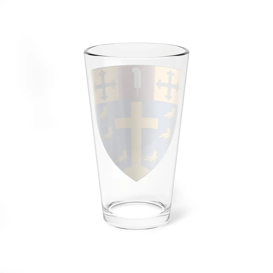 Shield of Ardingly College (England) (Coat of Arms) Pint Glass 16oz - Go Mug Yourself