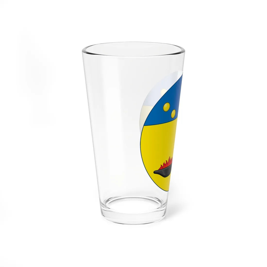 Shield of arms of Nunavut (Canada) (Coat of Arms) Pint Glass 16oz - Go Mug Yourself