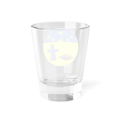 Shield of arms of Nunavut (Canada) (Coat of Arms) Shot Glass 1.5oz - Go Mug Yourself