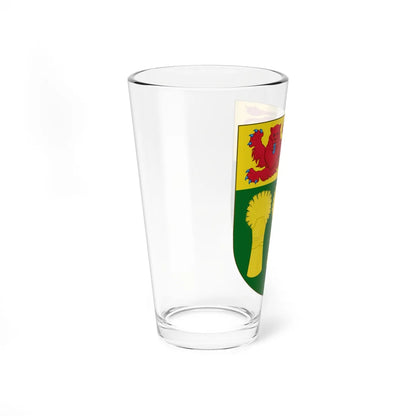 Shield of arms of Saskatchewan (Canada) (Coat of Arms) Pint Glass 16oz - Go Mug Yourself