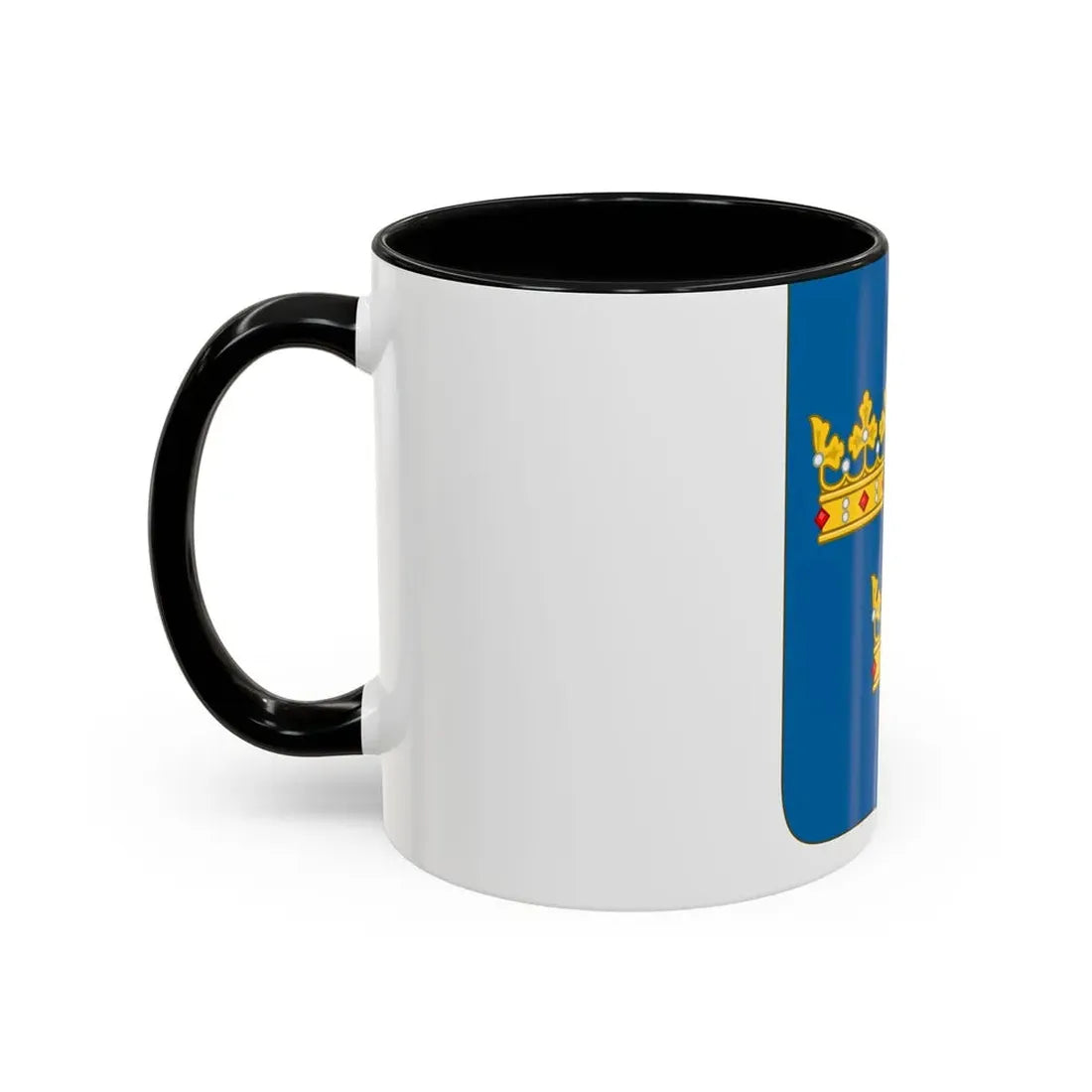 Shield of arms of Sweden - Accent Coffee Mug - Go Mug Yourself