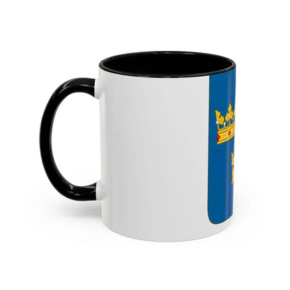 Shield of arms of Sweden - Accent Coffee Mug - Go Mug Yourself