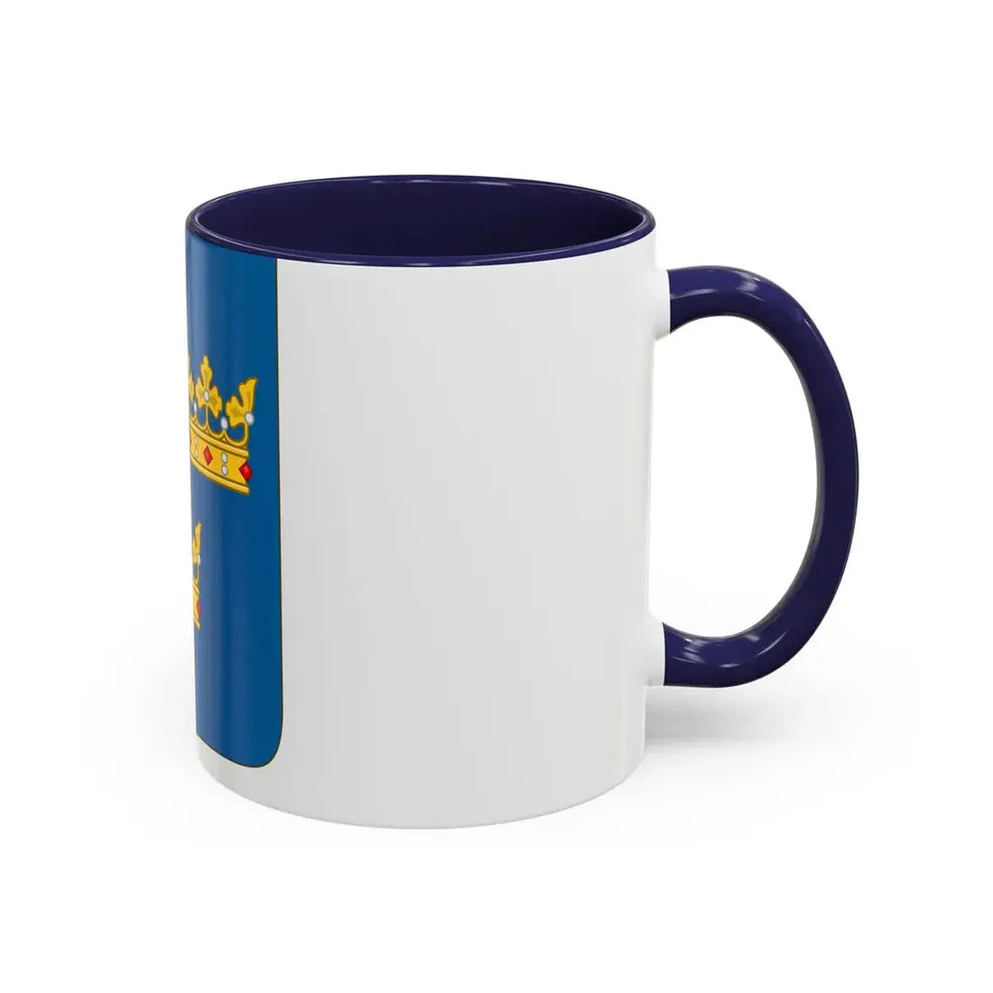 Shield of arms of Sweden - Accent Coffee Mug - Go Mug Yourself