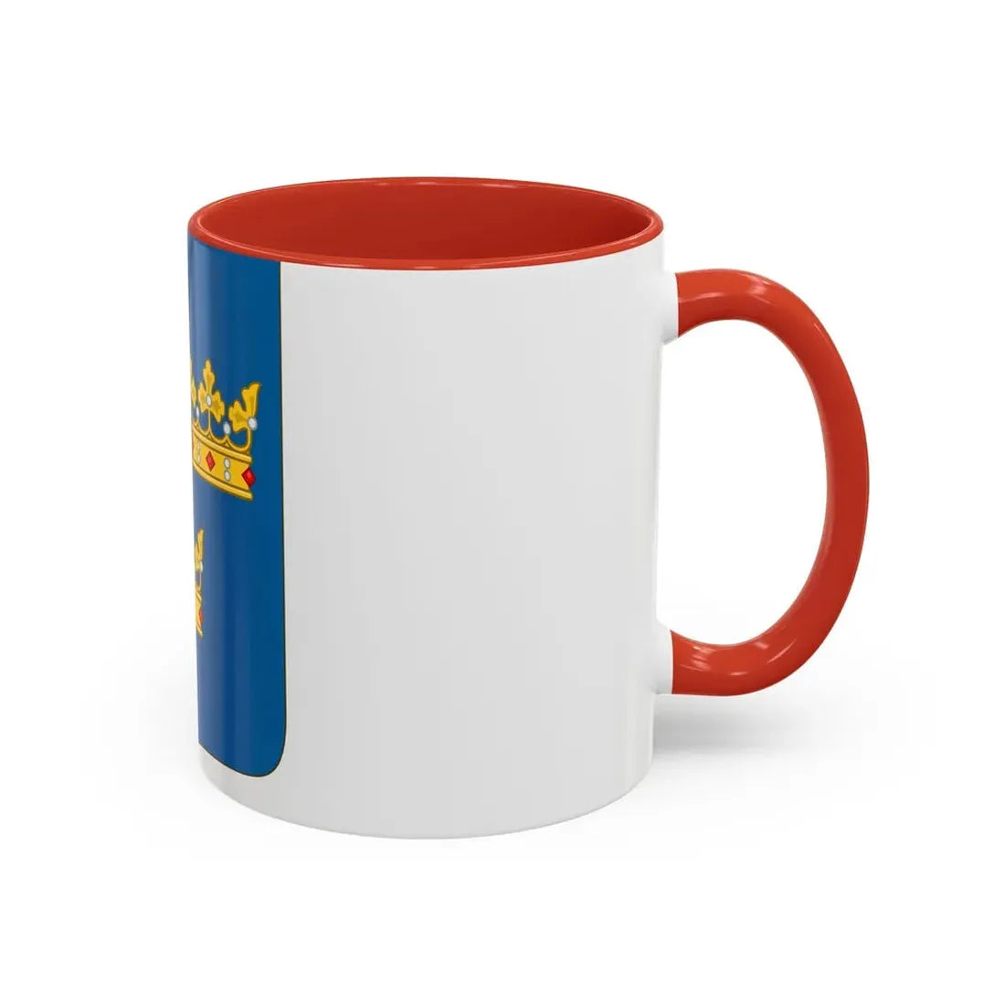 Shield of arms of Sweden - Accent Coffee Mug - Go Mug Yourself
