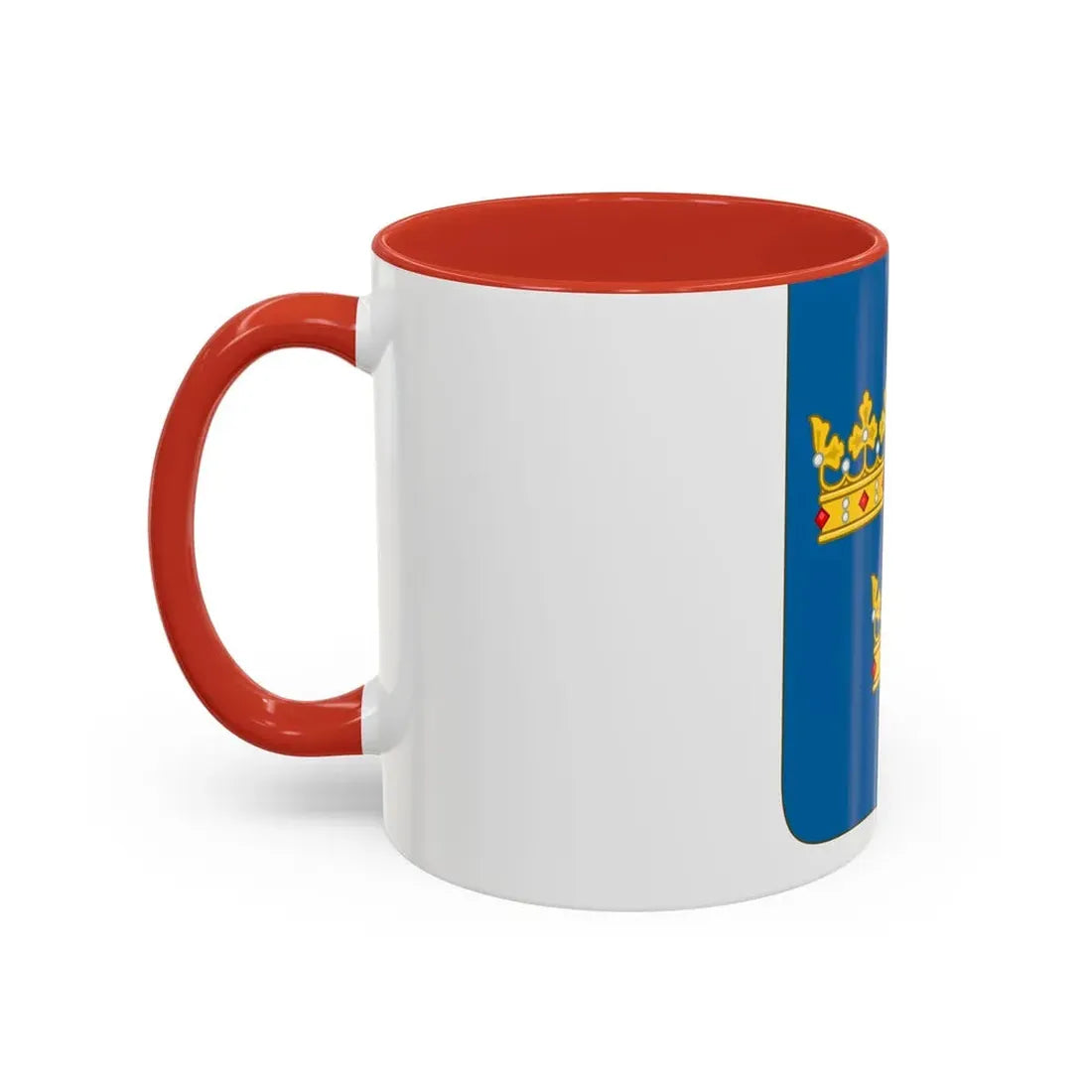 Shield of arms of Sweden - Accent Coffee Mug - Go Mug Yourself