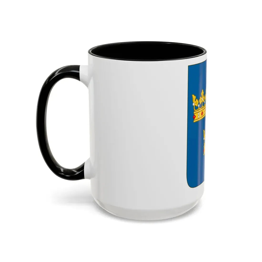Shield of arms of Sweden - Accent Coffee Mug - Go Mug Yourself