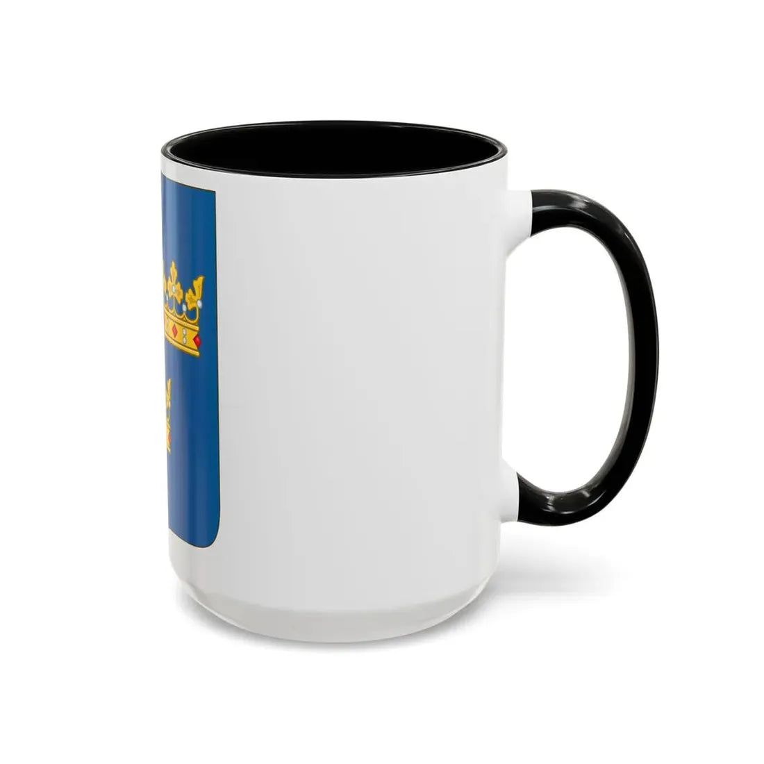 Shield of arms of Sweden - Accent Coffee Mug - Go Mug Yourself