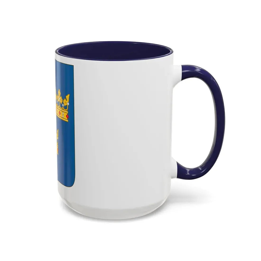 Shield of arms of Sweden - Accent Coffee Mug - Go Mug Yourself
