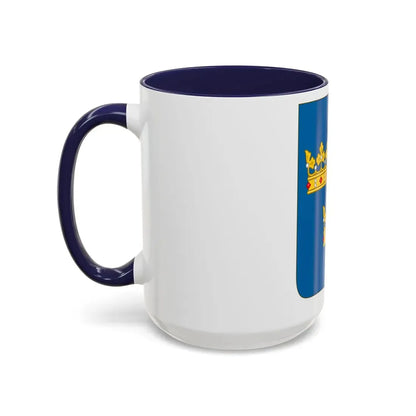 Shield of arms of Sweden - Accent Coffee Mug - Go Mug Yourself