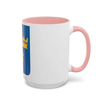 Shield of arms of Sweden - Accent Coffee Mug - Go Mug Yourself