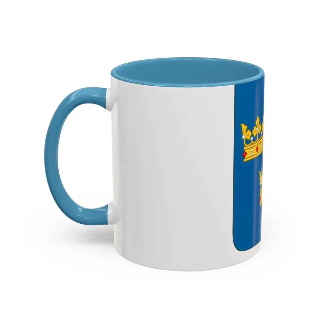 Shield of arms of Sweden - Accent Coffee Mug - Go Mug Yourself