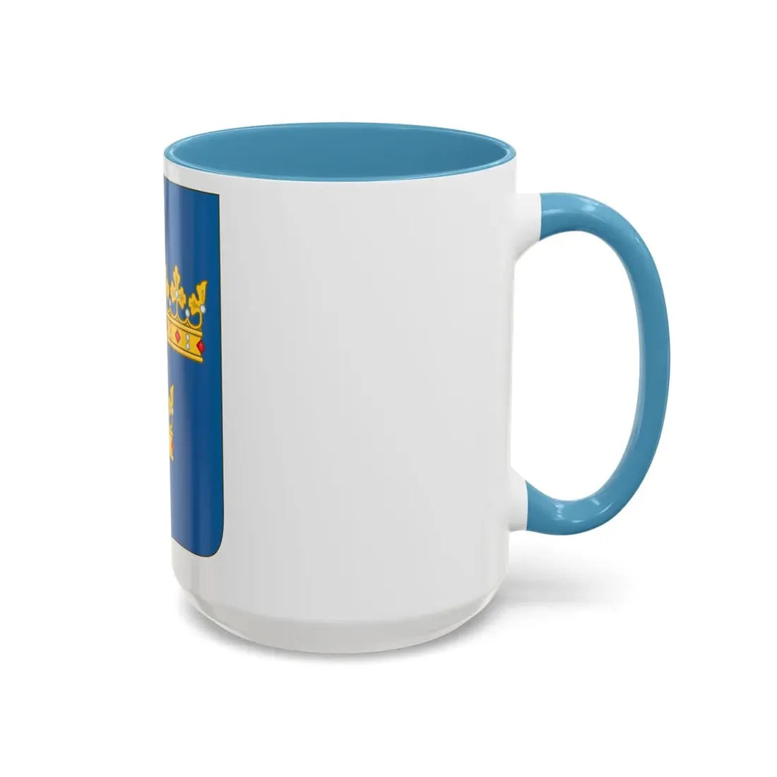 Shield of arms of Sweden - Accent Coffee Mug - Go Mug Yourself