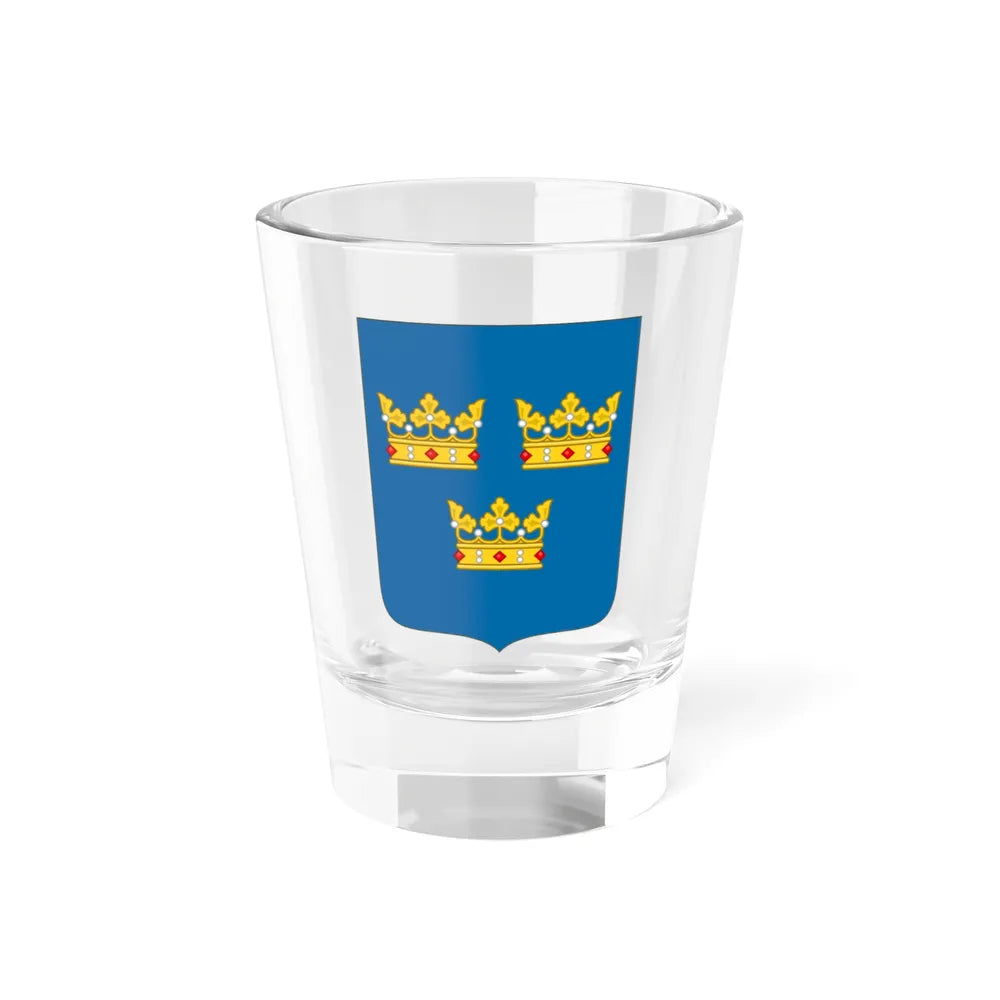 Shield of arms of Sweden - Shot Glass 1.5oz 1.5oz - Go Mug Yourself