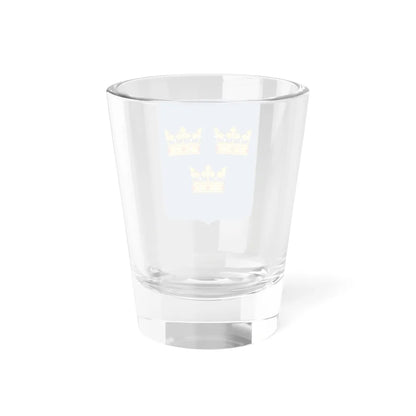 Shield of arms of Sweden - Shot Glass 1.5oz - Go Mug Yourself