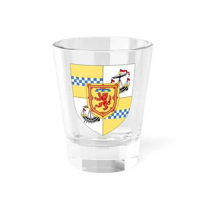 Shield of Arms of the Duke of Rothesay (United Kingdom) (Coat of Arms) Shot Glass 1.5oz 1.5oz - Go Mug Yourself