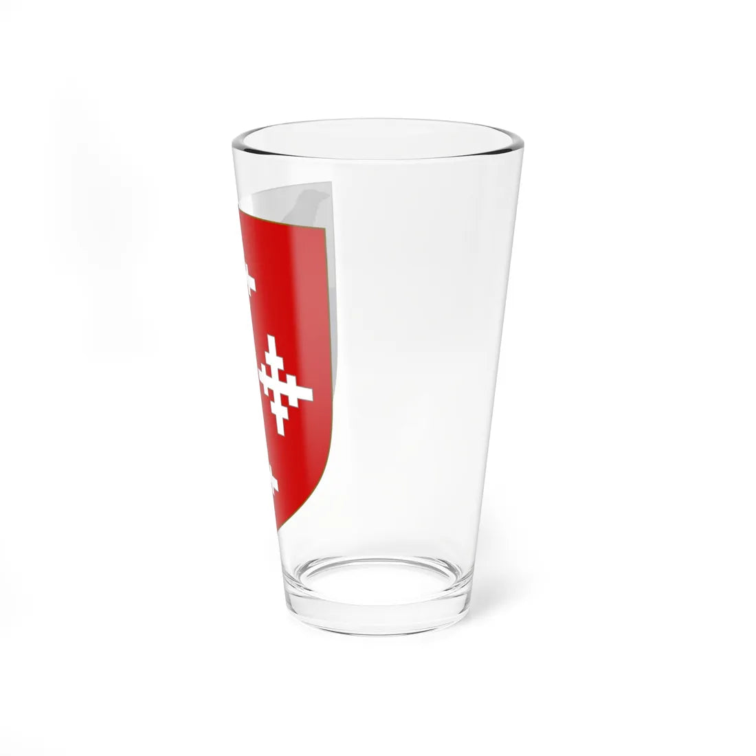 Shield of Christ Church University Canterbury (United Kingdom) (Coat of Arms) Pint Glass 16oz - Go Mug Yourself