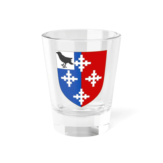 Shield of Christ Church University Canterbury (United Kingdom) (Coat of Arms) Shot Glass 1.5oz 1.5oz - Go Mug Yourself