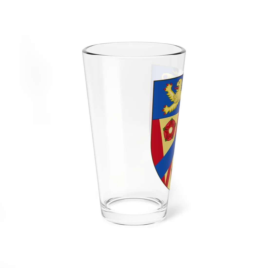 Shield of County College Lancaster (England) (Coat of Arms) Pint Glass 16oz - Go Mug Yourself